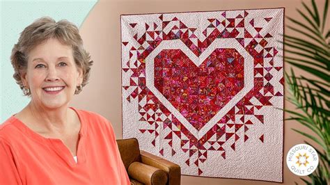 Finished size 72" x 72" Pattern for Fat Quarters. . Exploding heart quilt pattern free